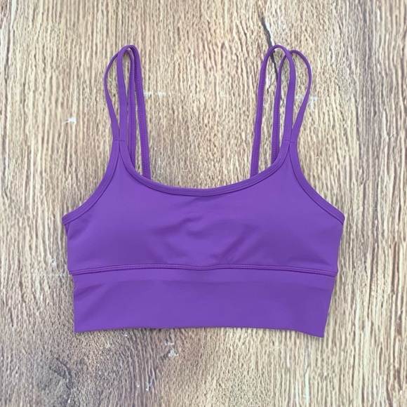 Paragon Fitwear Other - Paragon Violet Sky Double Strap Bra